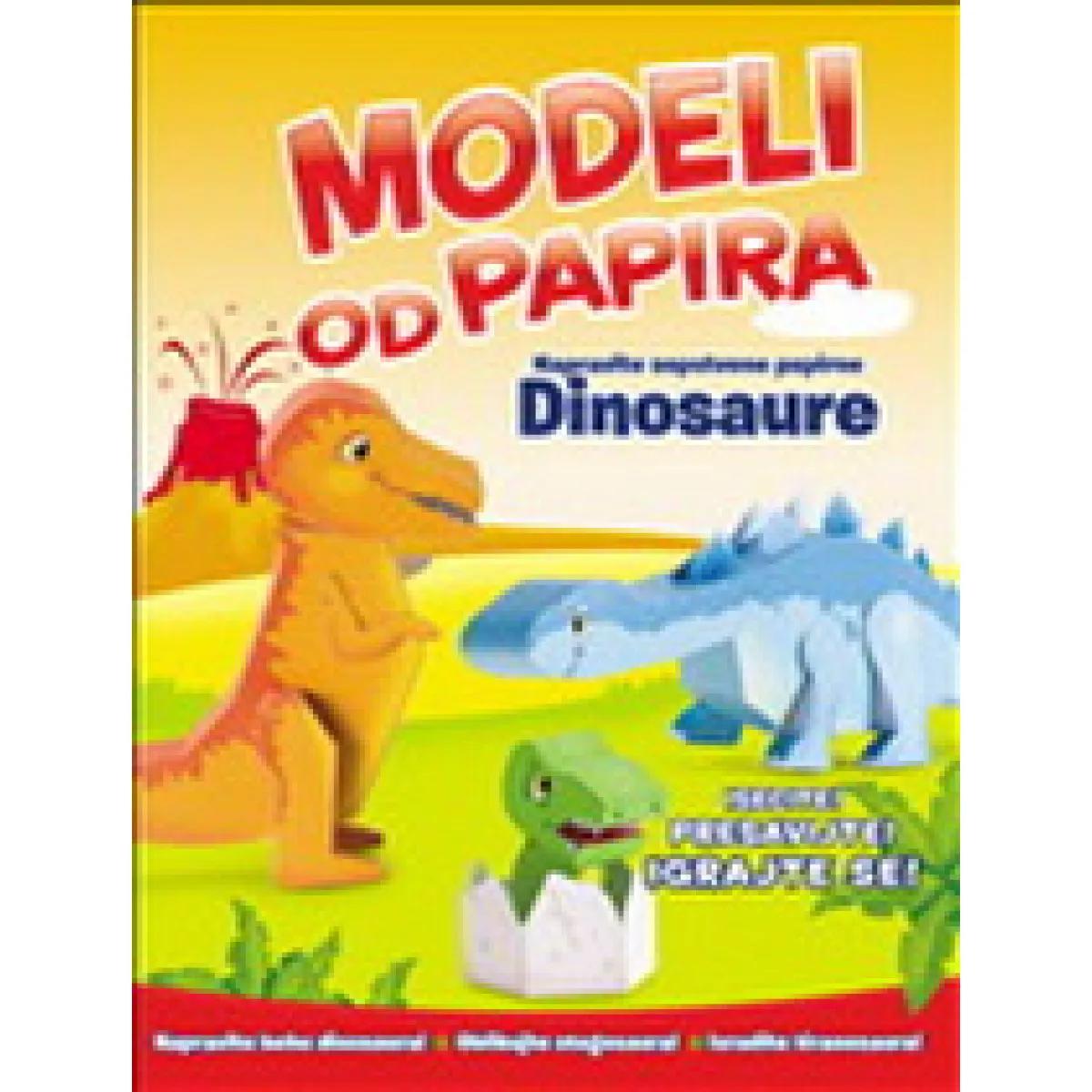 MODELI OD PAPIRA DINOSAURI 