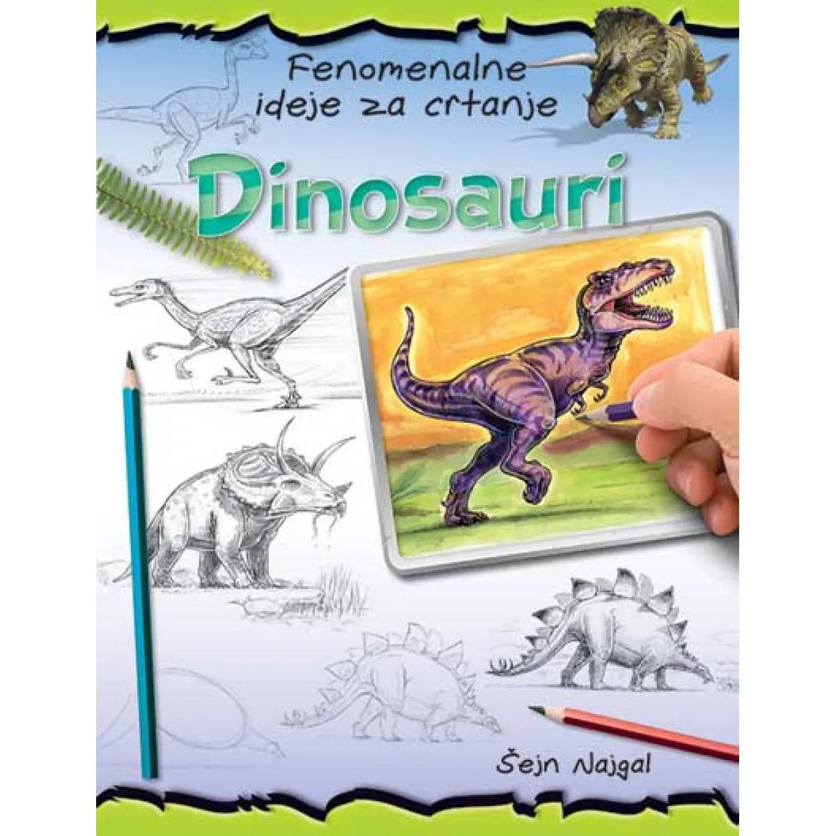 FENOMENALNE IDEJE ZA CRTANJE DINOSAURI 