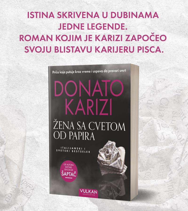 Novi roman Donata Karizija