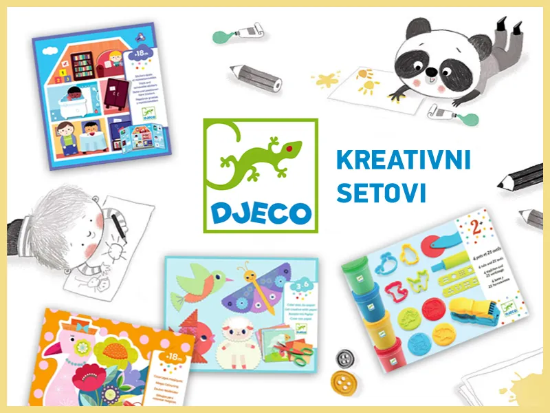 DJECO - Kreativni setovi
