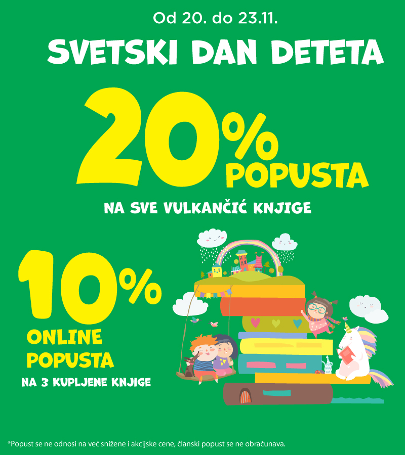 20+10% na sve Vulkančić knjige