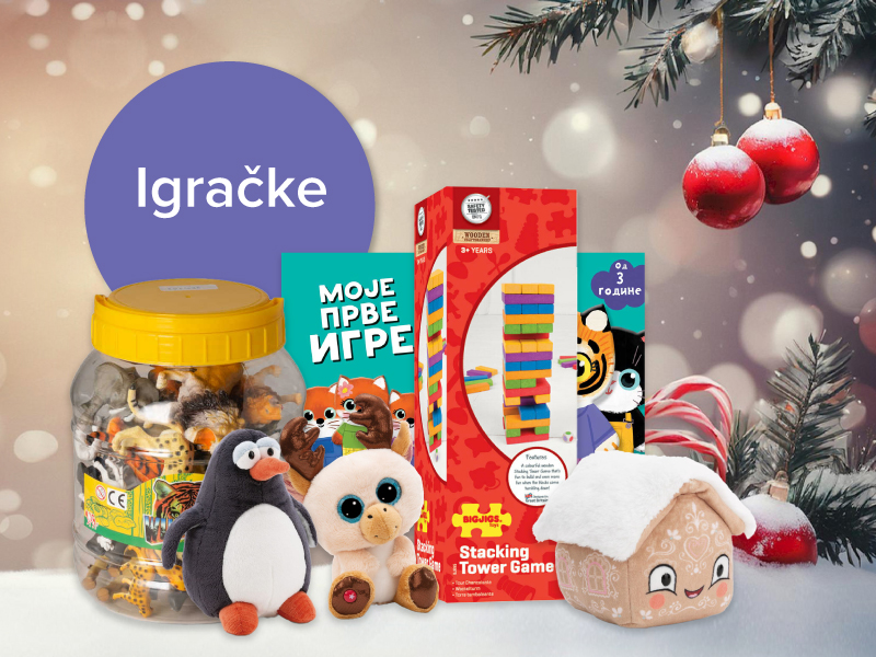 Igračke  - NOVOGODIŠNJI POKLON