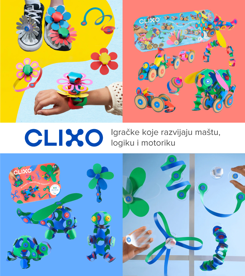 CLIXO igračke koje razvijaju maštu