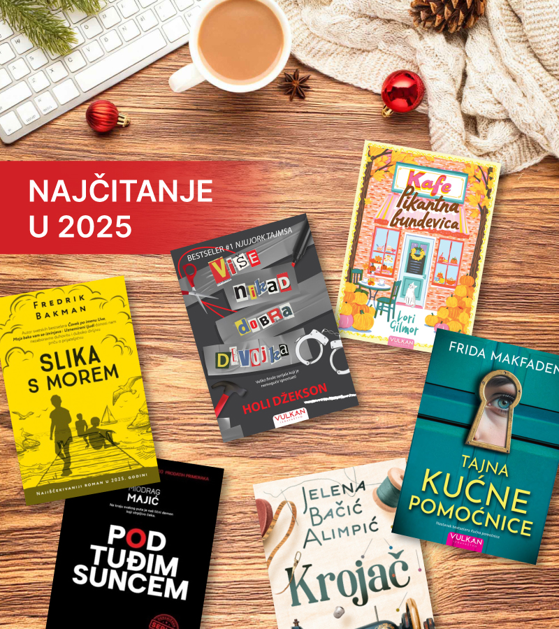 Najčitanije knjige u 2025