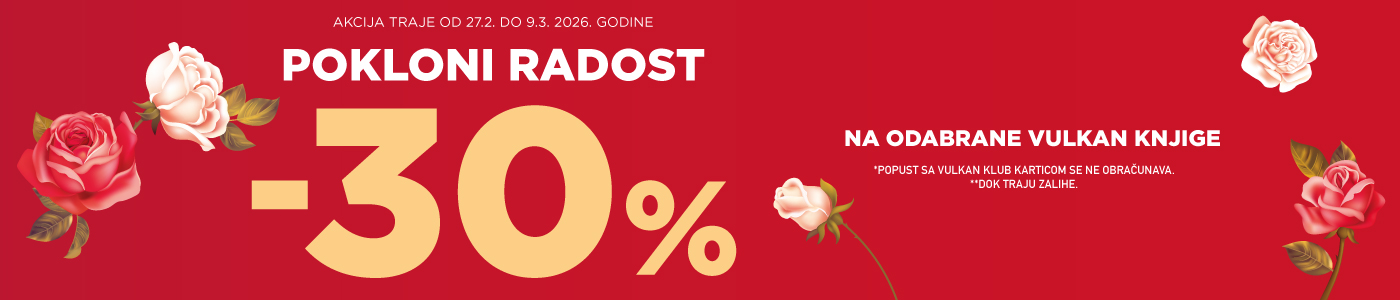 8. mart - 30% popusta na izabrane naslove