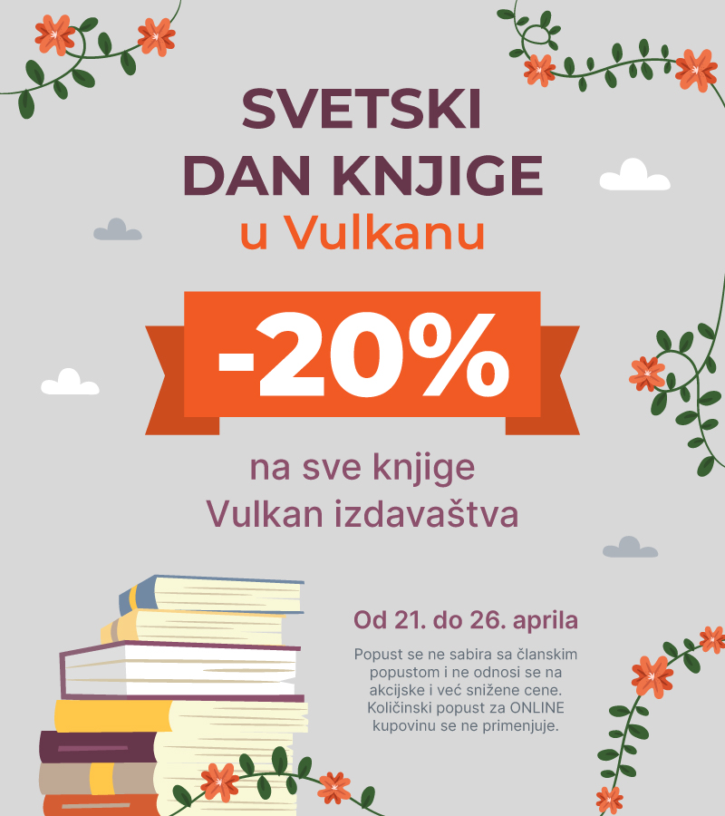 20% na sve Vulkan knjige od 21. do 26. aprila