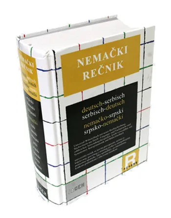 REČNIK NEMAČKO SRPSKI SRPSKO NEMAČKI 