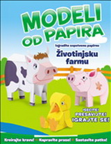 MODELI OD PAPIRA ŽIVOTINJSKA FARMA 