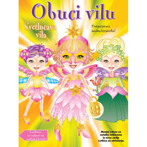 LUTKICE ZA OBLAČENJE SVETLUCAVA VILA 