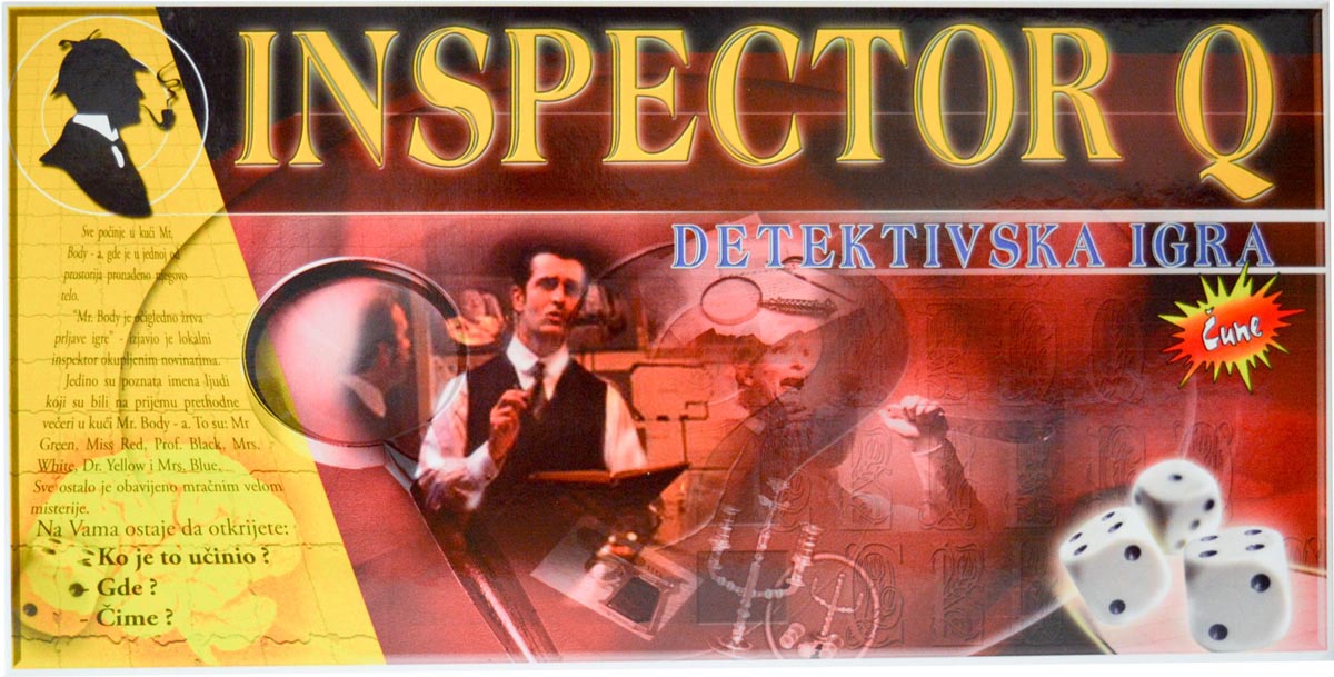 Društvena igra INSPECTOR Q KLUEDO 