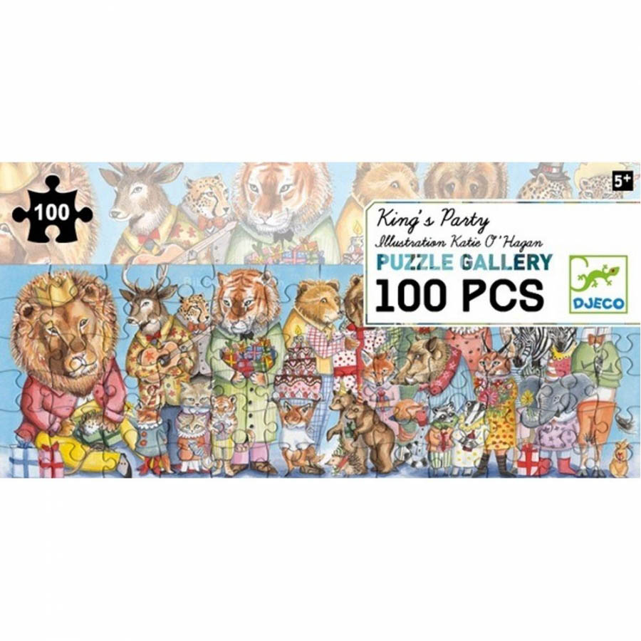 PUZZLE GALLERY KING PARTY 100 PCS 
