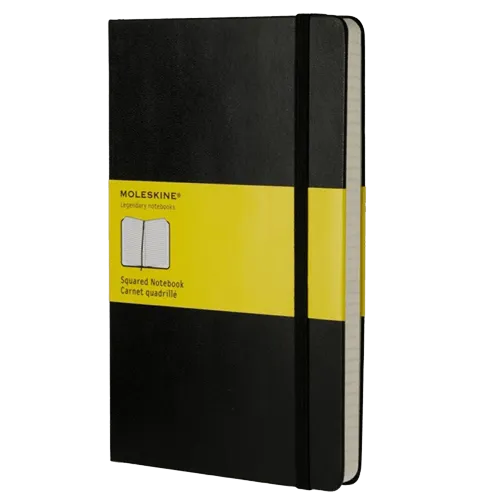 Planer A5 MOLESKINE TP, crni 