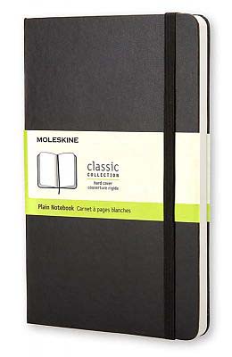 Planer MOLEKSINE džepni Classic, tvrdi povez, crni 