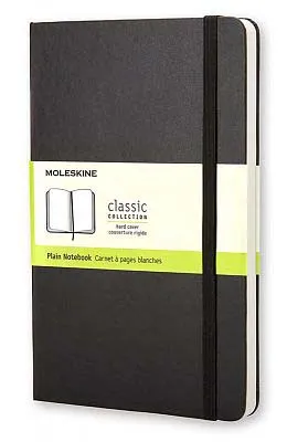 Planer MOLEKSINE džepni Classic, tvrdi povez, crni 