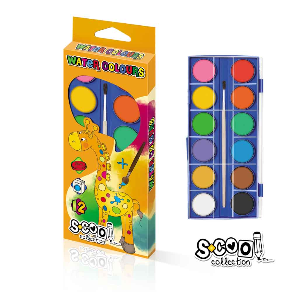 Vodene boje S COOL 1/12 