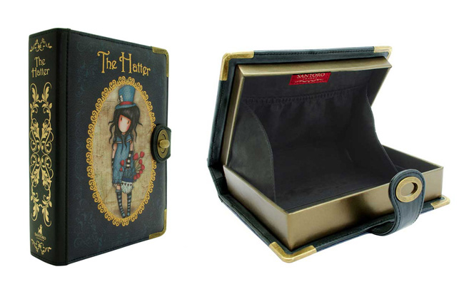 GORJUSS CHRONICLES CLUTCH BAG THE HATTER 