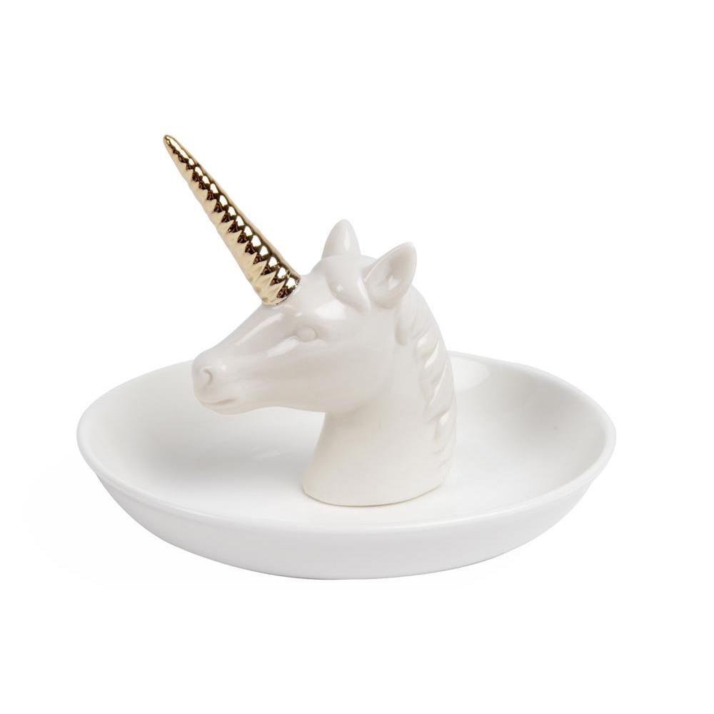 Stalak za Nakit RING HOLDER UNICORN XL WHITE CERAMIC 