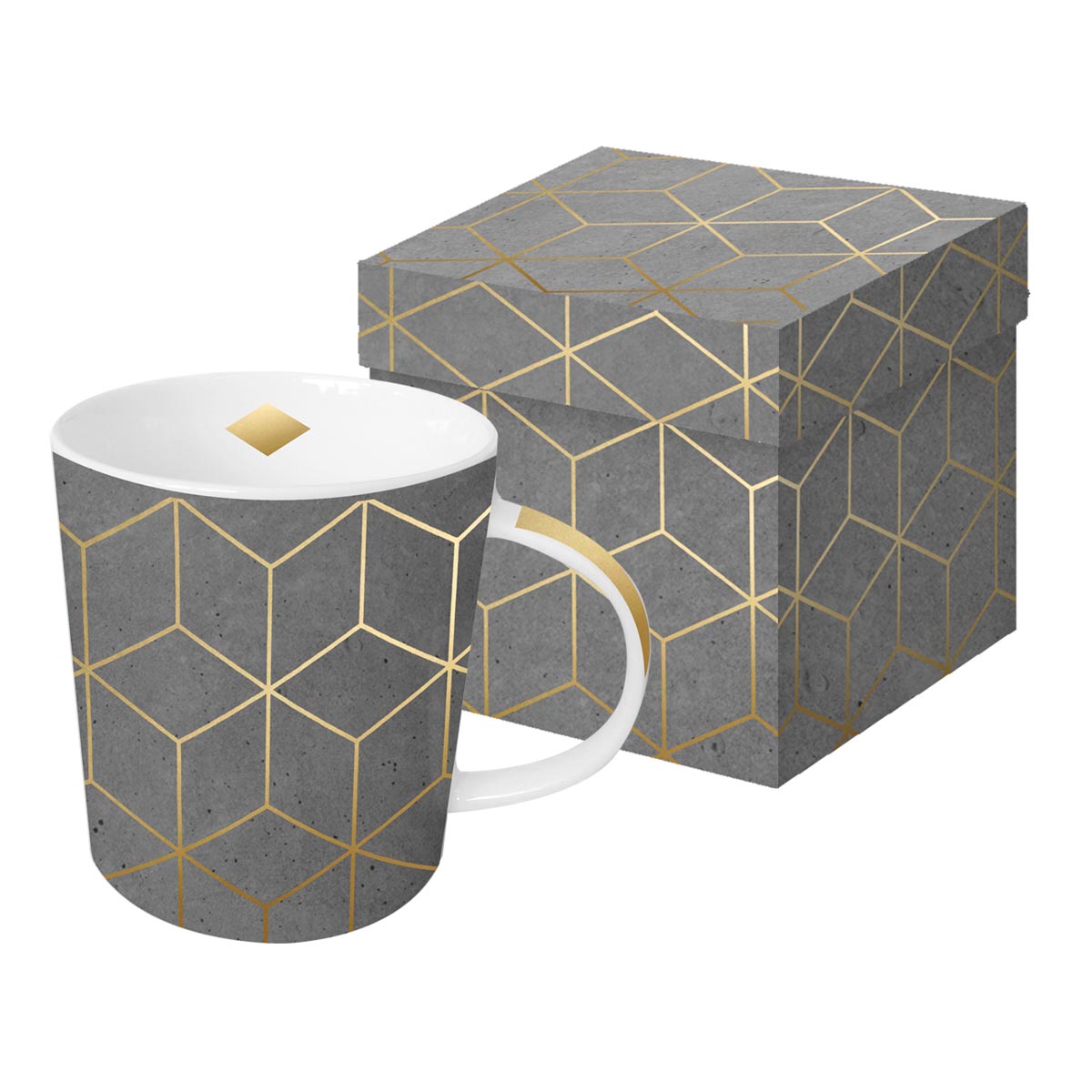 Šolja u poklon kutiji ZICZAC CEMENT 