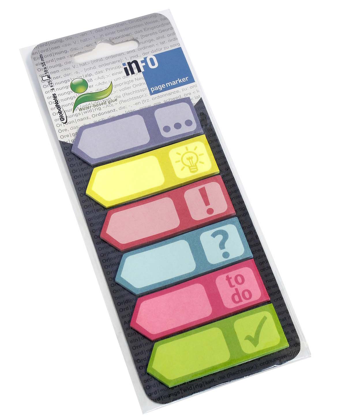 Obeleživač stranica sa piktogramima 