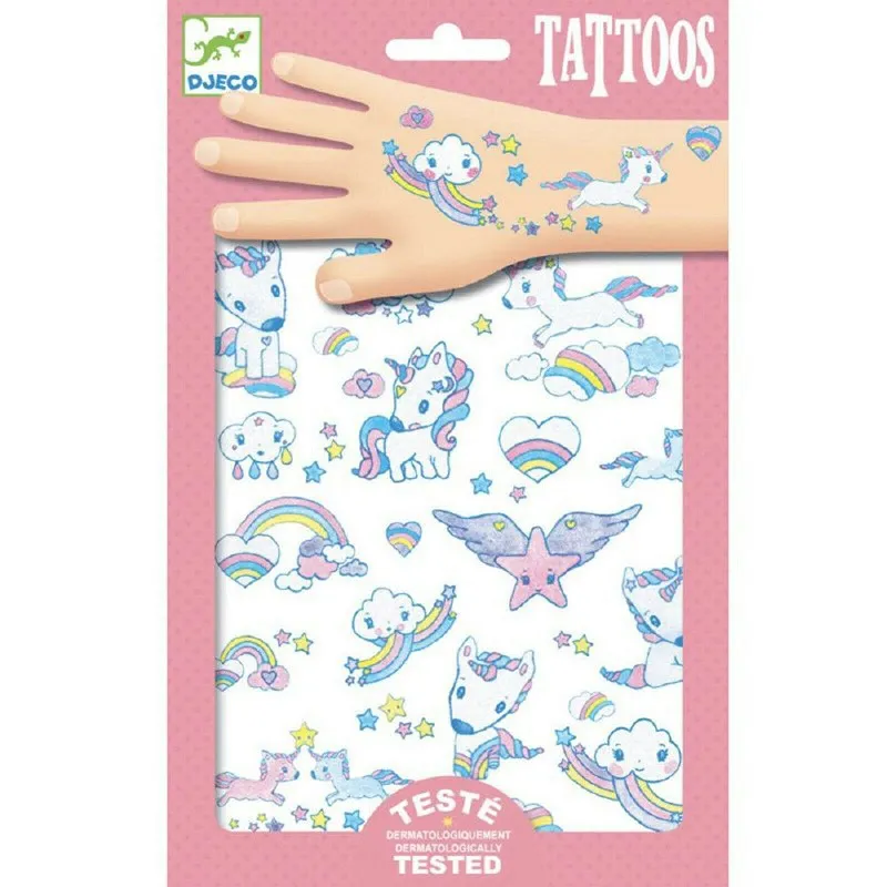 DJECO Tetovaže : UNICORNS 