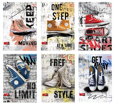 Sveska na kvadratiće A4 ALL STAR 