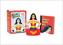 Wonder Woman Talking Figure and Illustrated Book 