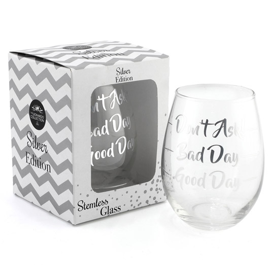 SILVER DON T ASK STEMLESS WINE 