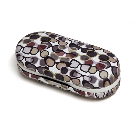 Etui EYEGLASSES  CONTACT LENS CASE TWIN WHITE 