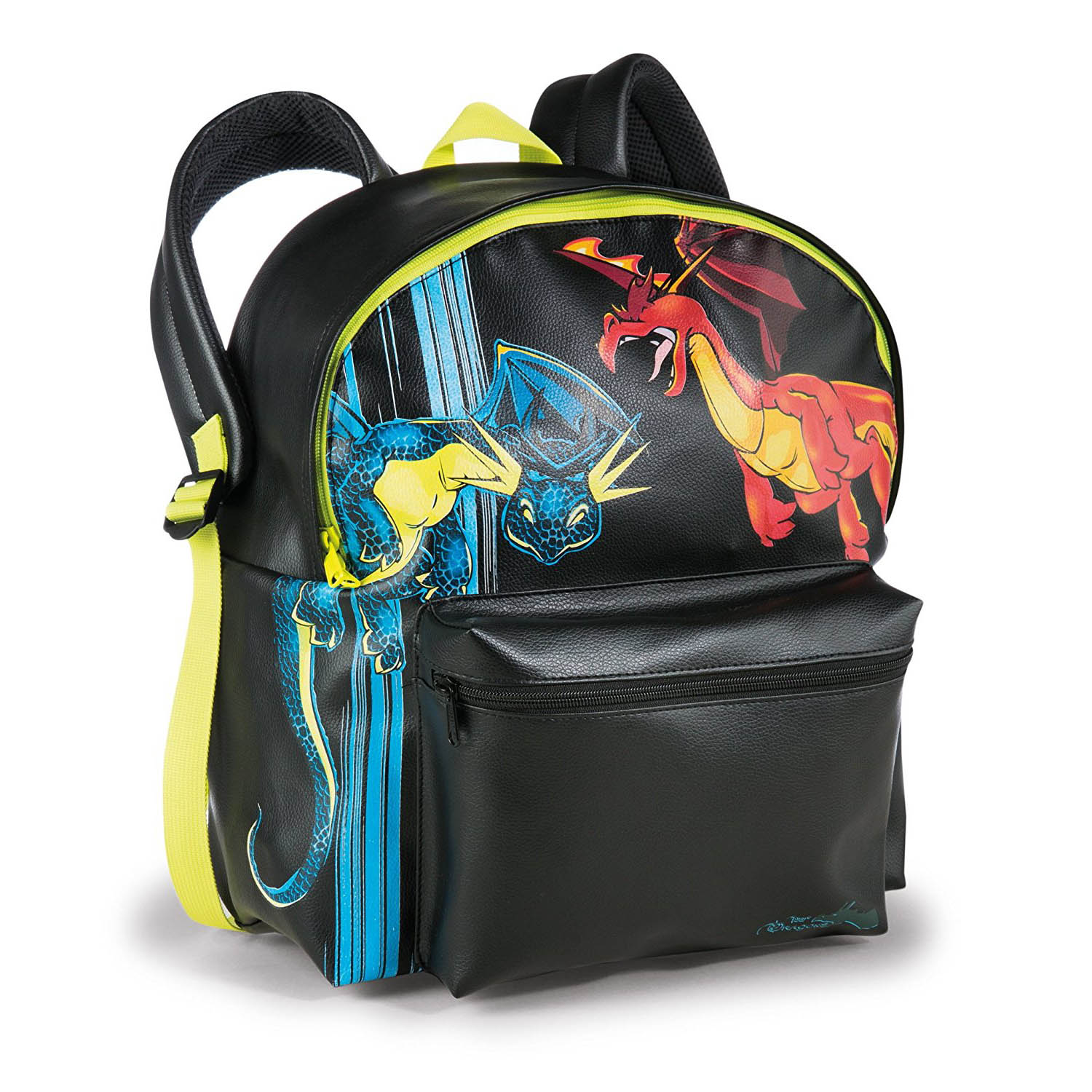 BACKPACK DRAGONS IMITATION LEATHER 36X41X15,5CM Knjižare Vulkan