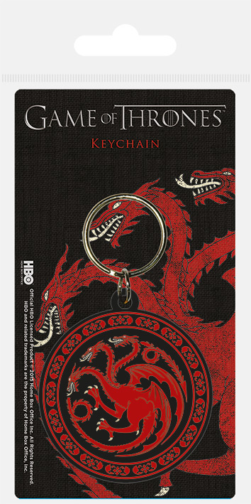 Privezak za ključeve GAME OF THRONES Fire and blood, Targaryen 