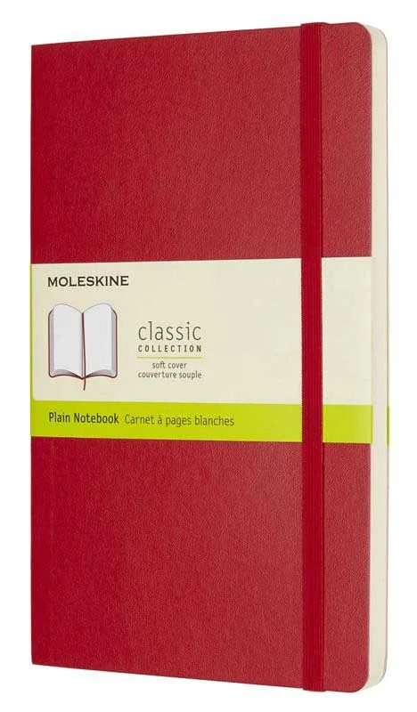Planer A5 CLASSIC MOLESKINE Soft, crveni 