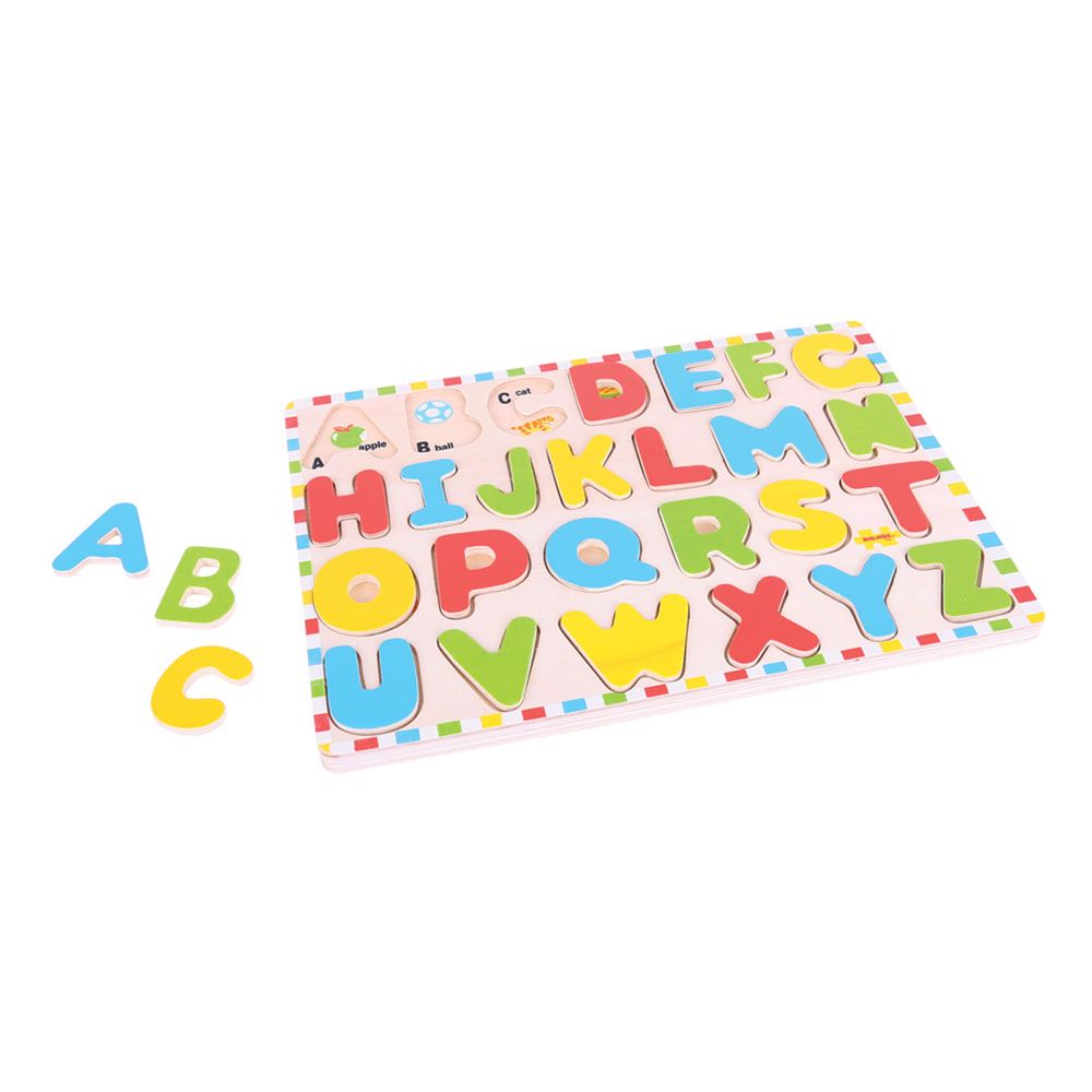 Drvene puzzle ABC VELIKA SLOVA 