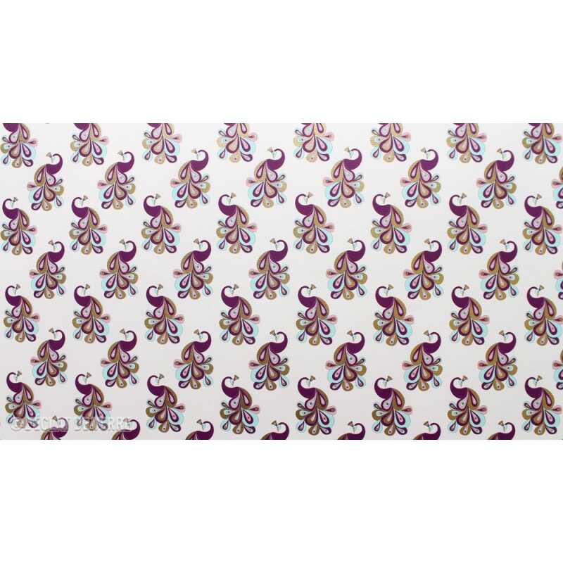 Ukrasni Papir PEACKOCK RED POLIMODA 