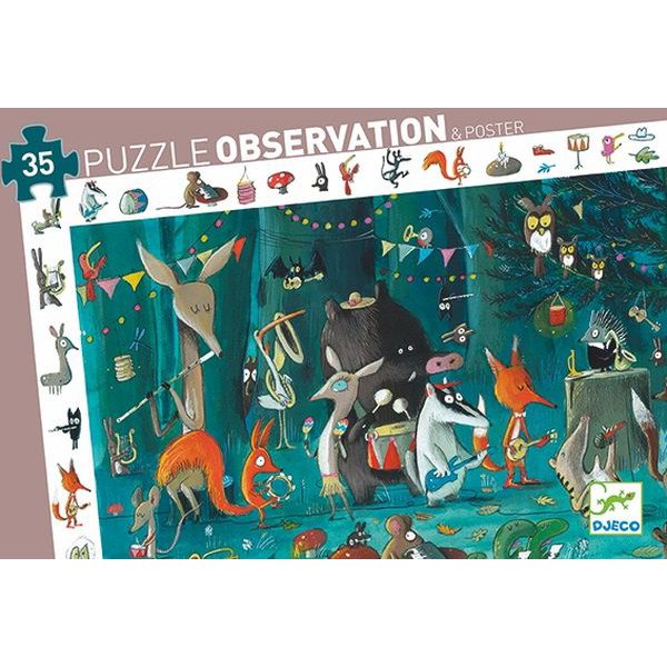 Puzzle za decu THE ORCHESTRA 36 kom 