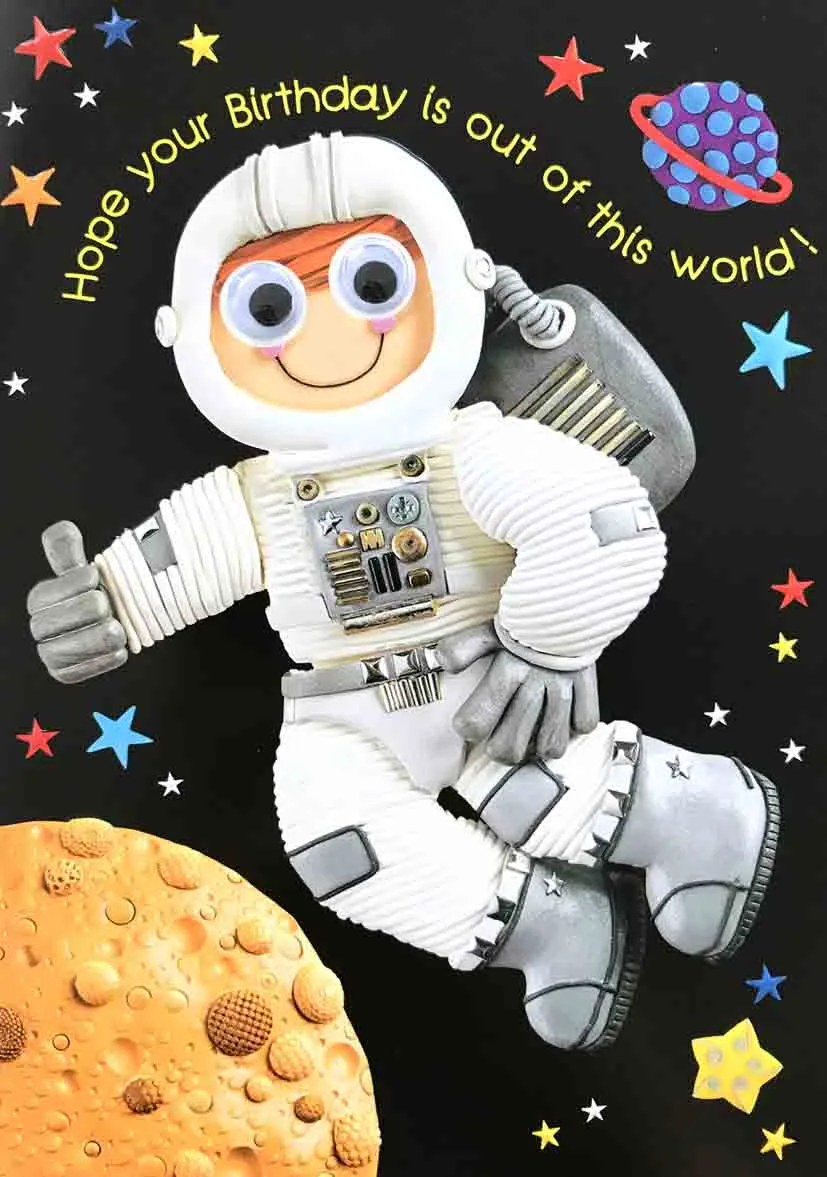 Čestitka ASTRONAUT 