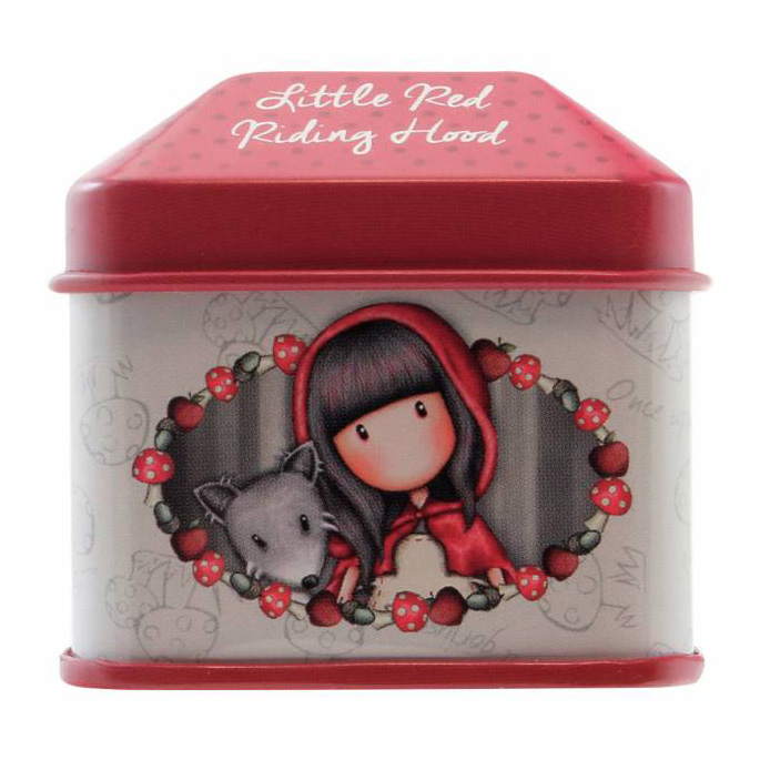 Ukrasna kutijica GORJUSS sa stikerima, Little Red Riding Hood 