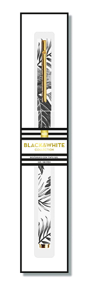 Hemijska olovka TROPICAL BLACK & WHITE 