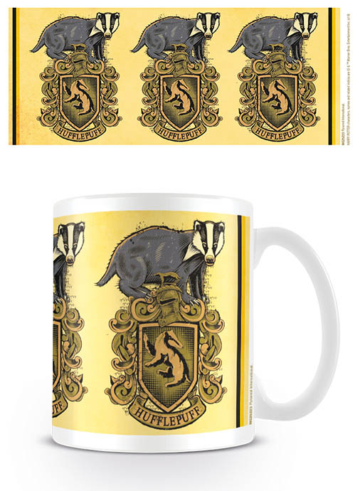 Porcelanska šolja Harry Potter HUFFLEPUFF CREST 