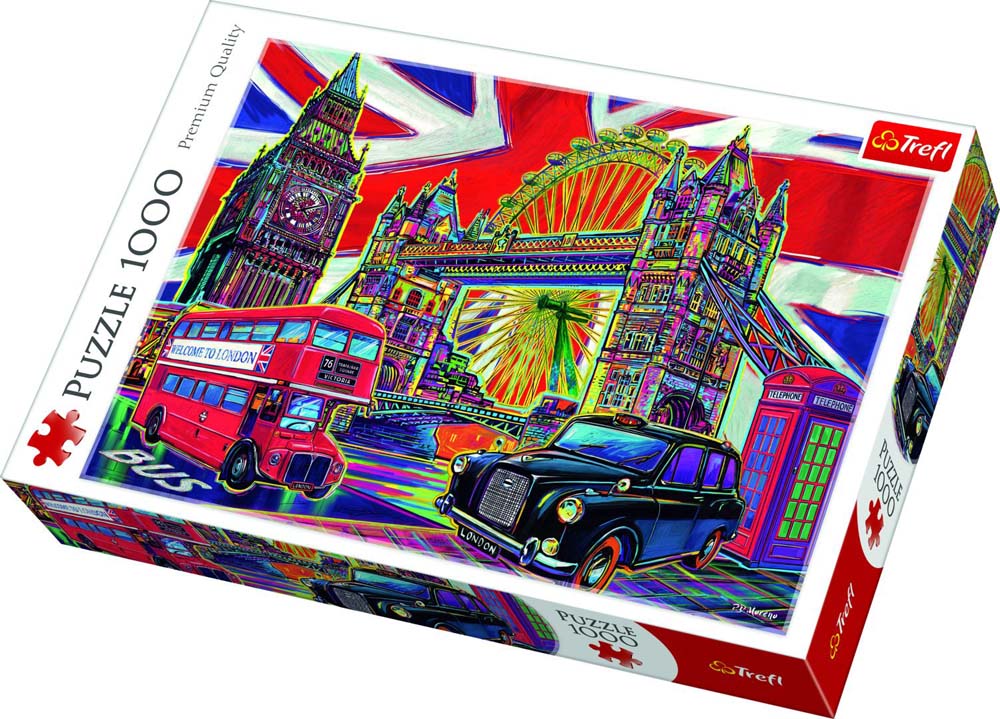 Puzzle TREFL Colours of London 1000 