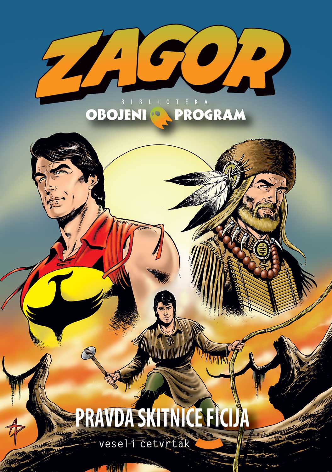 OBOJENI PROGRAM 32 ZAGOR Pravda skitnice Ficija 