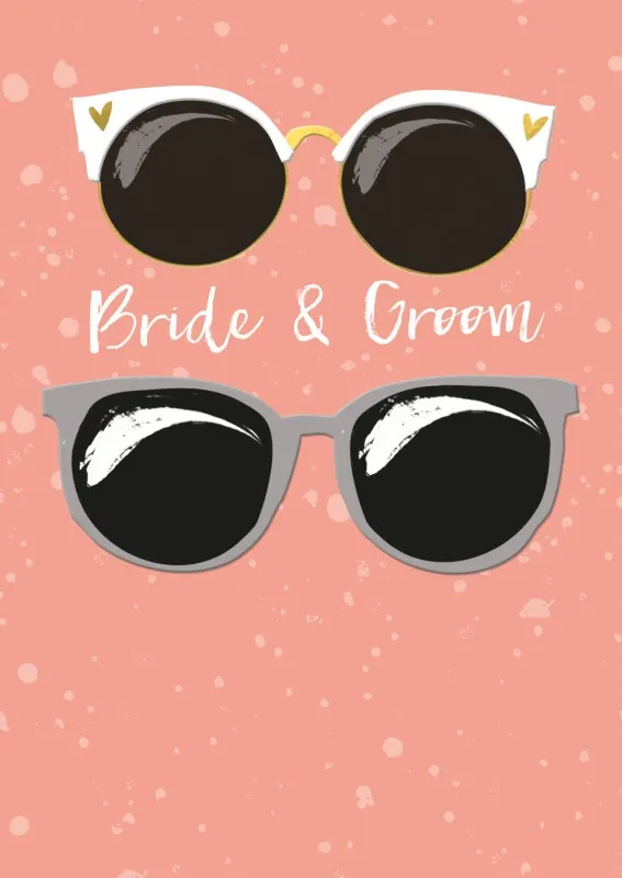 Čestitke Venčanja BRIDE AND GROOM GLASSES