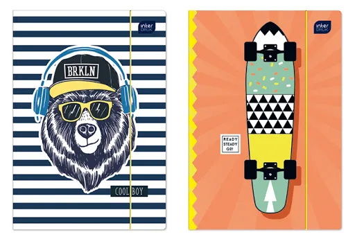 Fascikla sa elastičnom trakom A4 LUX COLLECTION FOR BOYS