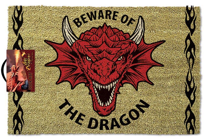 Otirač ANNE STOKES Beware of the Dragon 