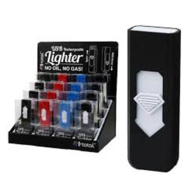 USB Upaljač DISPLAY 16 PCS 