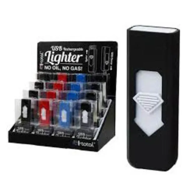 USB Upaljač DISPLAY 16 PCS 