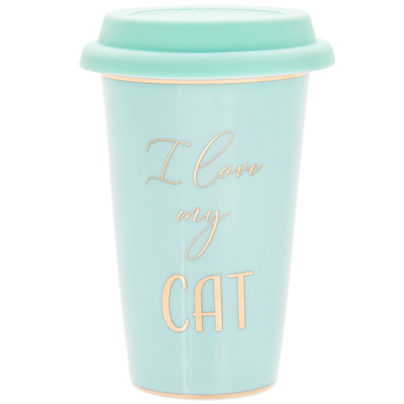 Putna šolja LETS PARTY CAT 