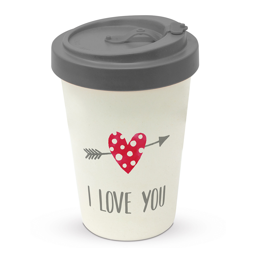 Putna šolja BAMBOO I LOVE YOU 