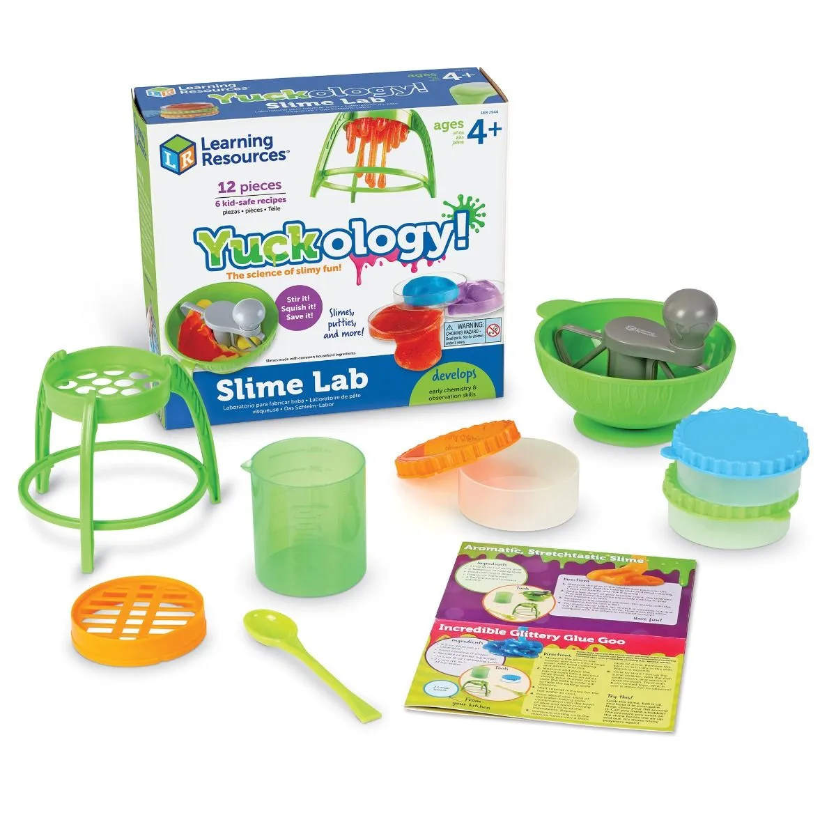 Set za igranje SLIME LAB Yuckology 