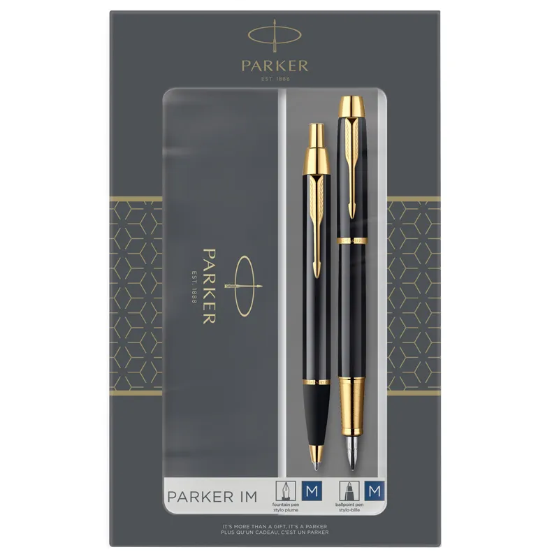 Set Olovaka PARKER set HO+NP IM Black GT 