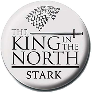 Bedž GAME OF THRONES KING IN THE NORTH PINBADGE 